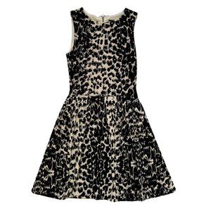 Mossimo Leopard Print Fit & Flare Dress | Size S